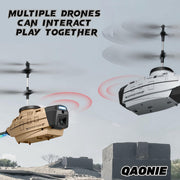 KY202 Drone with 720p Camera, 3 Speed Mode Drone, 2 Batteries, Active Obstacle Avoidance, One Key Take Off/Landing.