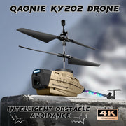 KY202 Drone with 720p Camera, 3 Speed Mode Drone, 2 Batteries, Active Obstacle Avoidance, One Key Take Off/Landing.