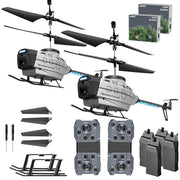 KY202 Drone with 720p Camera, 3 Speed Mode Drone, 2 Batteries, Active Obstacle Avoidance, One Key Take Off/Landing.